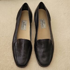 Worthington Elegant Black Leather Sport Loafers 10w